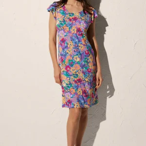 ABITO DA SPIAGGIA LUNGO FLOREALE